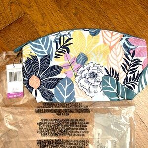 Vera Bradley Lighten Up Grand Travel Collection Cosmetic Bag - NWT